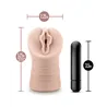 Vibrating Pocket Stroker with Nubbed Interior