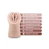 Vibrating Pocket Stroker with Nubbed Interior