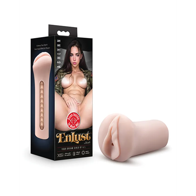 Ashlynn Realistic Stroker with Ribbed Interior