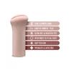 Ashlynn Realistic Stroker with Ribbed Interior