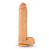Hung Rider Hammer 10 Inch Suction Cup Dildo in Flesh