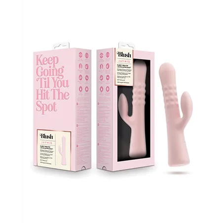 Rabbit Vibrator with Pulsating Shaft and Clitoral Stimulator