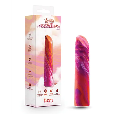 Fiery Power Bullet Vibrator with Rumble Tech Motor