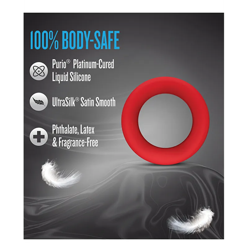 Silicone Cock Ring with Snug Fit