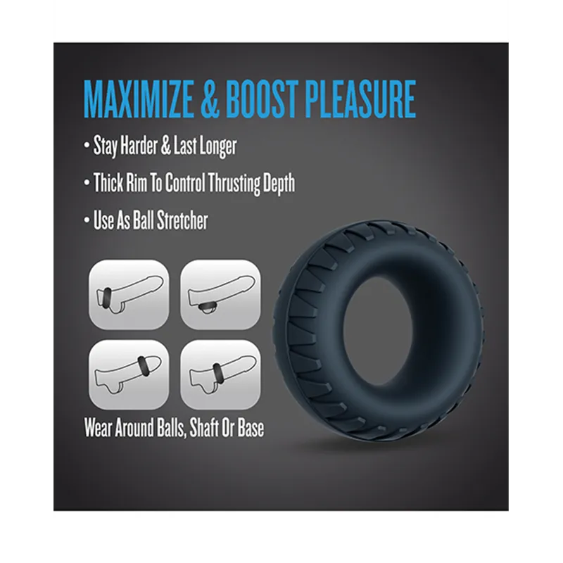 Performance Plus Traction Silicone Cock Ring