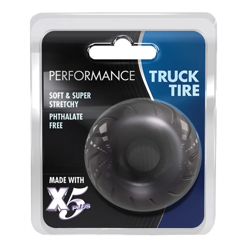 Truck Tire Cock Ring with Extra Thick TPE Band