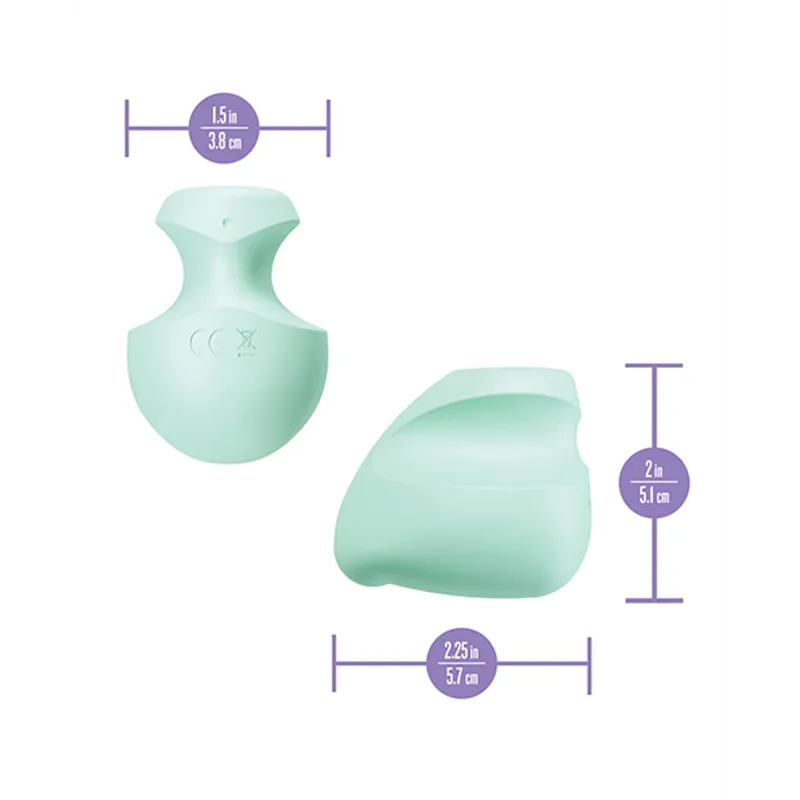 Silicone Clitoral Vibrator with Precision Tip