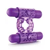 Double Play Dual Bullet Vibrating Cock Ring