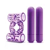 Double Play Dual Bullet Vibrating Cock Ring