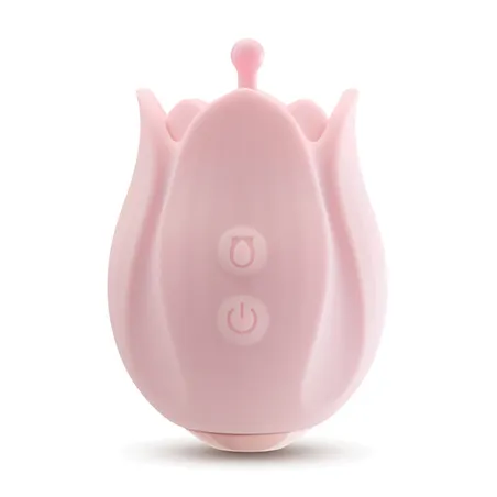 Romantic Rose Clitoral Vibrator with Interchangeable Heads