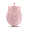 Romantic Rose Clitoral Vibrator with Interchangeable Heads
