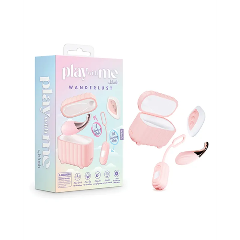 Wanderlust 4-Piece Vibrator Set with Charging Case