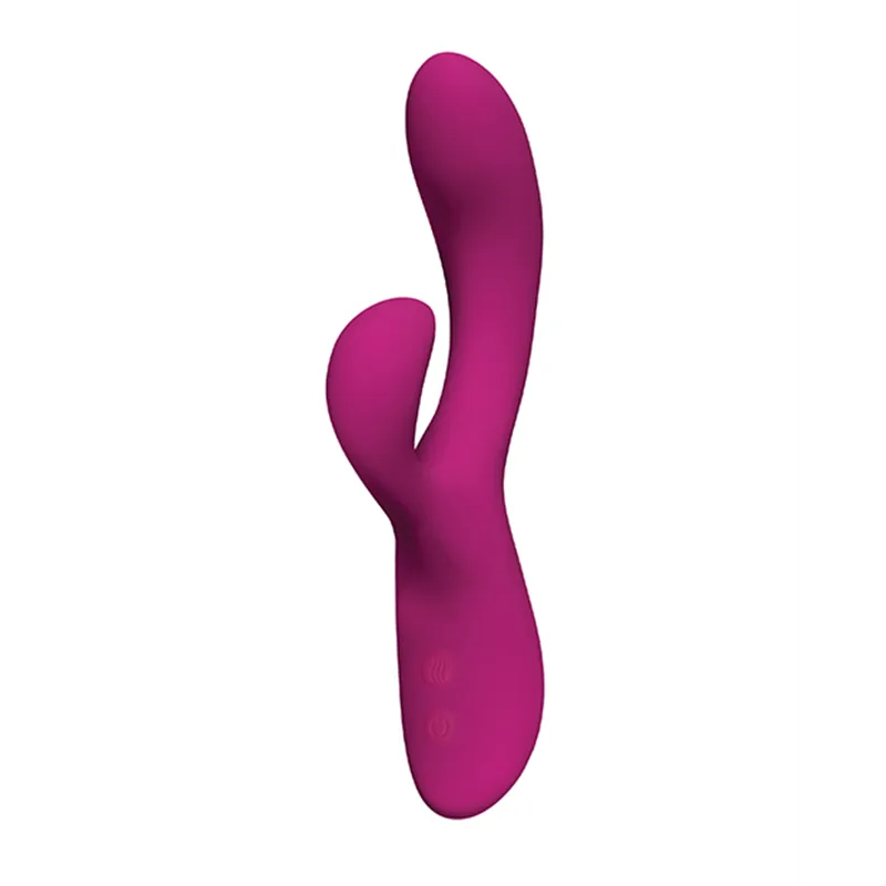 Rabbit Vibrator with Heating and Dual Stimulation