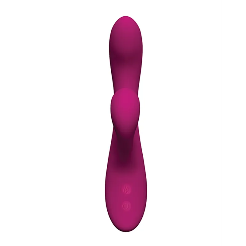 Rabbit Vibrator with Heating and Dual Stimulation