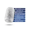 Self-Lubricating Pocket Stroker with Pleasure Chambers