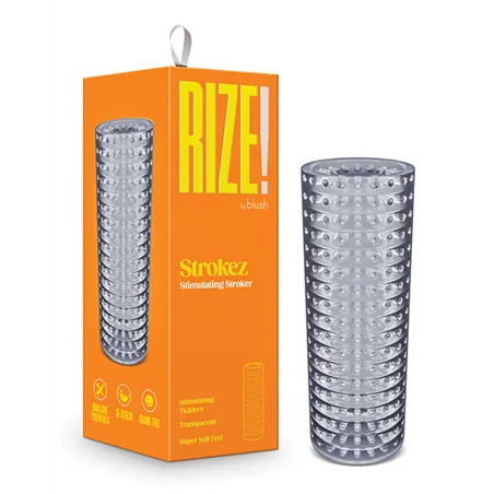 Strokez TPE Sleeve with Reversible Tickler Texture