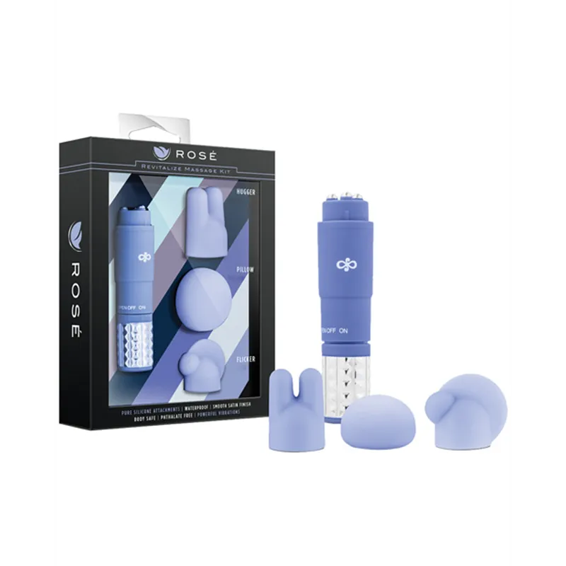 Revitalize Massage Kit with Silicone Attachments