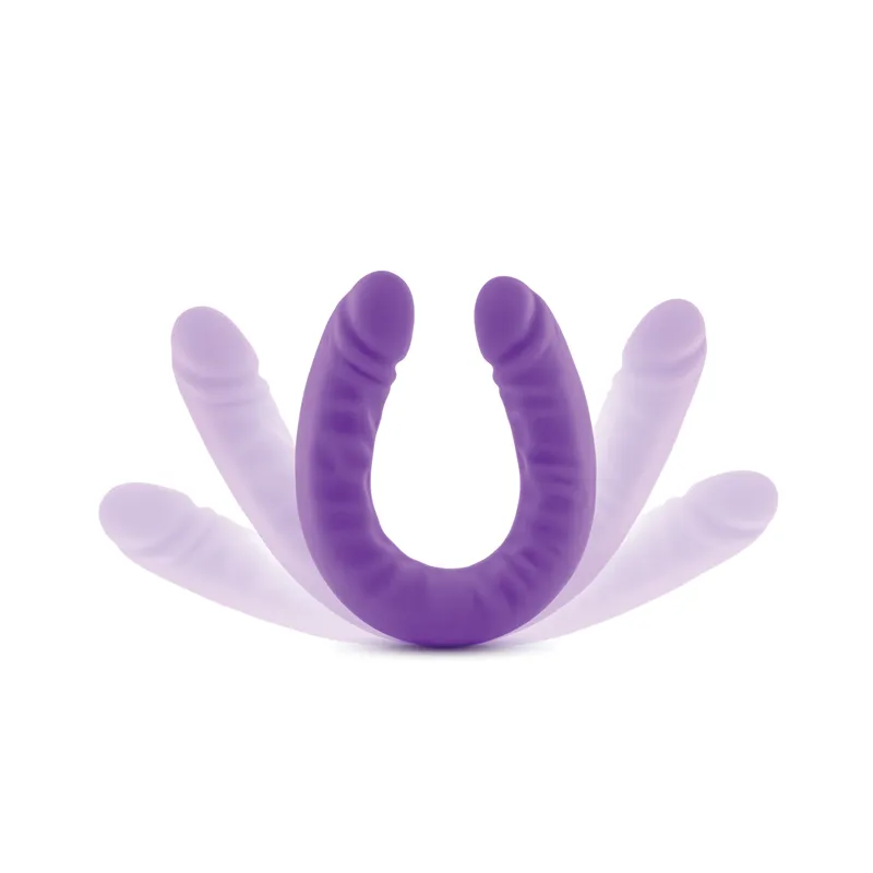 Ruse 18-Inch Slim Silicone Double Dildo