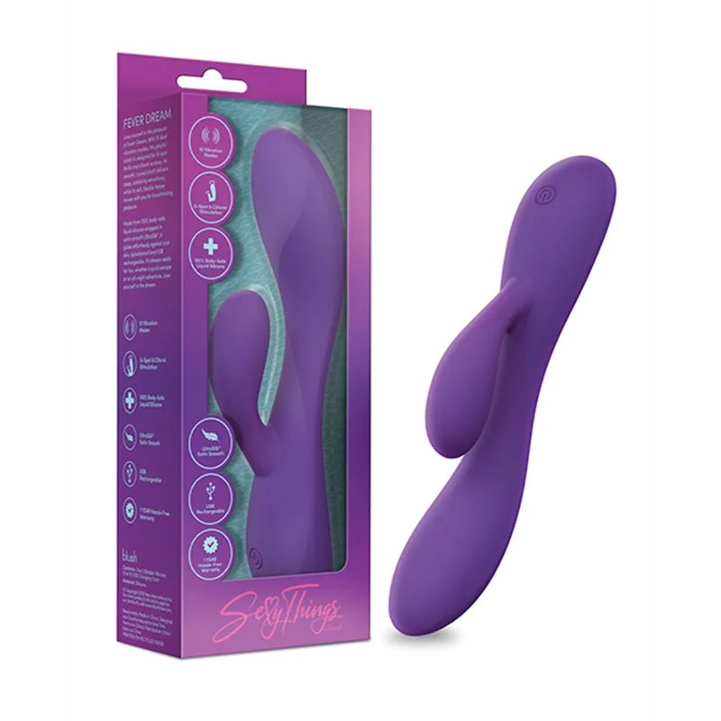 Fever Dream Rabbit Vibrator with Dual Stimulation
