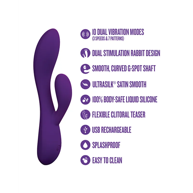 Fever Dream Rabbit Vibrator with Dual Stimulation