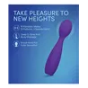 Velvet High Silicone Wand Vibrator with 15 Modes