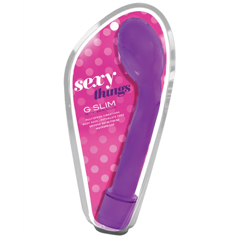 G Slim Petite G-Spot Vibrator with Satin Finish