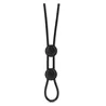 Double Loop Cock Ring with Lasso Slide