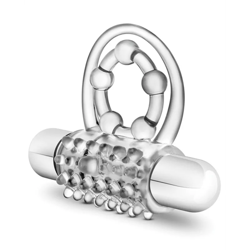 Vibrating Cock Ring with Clitoral Bullet