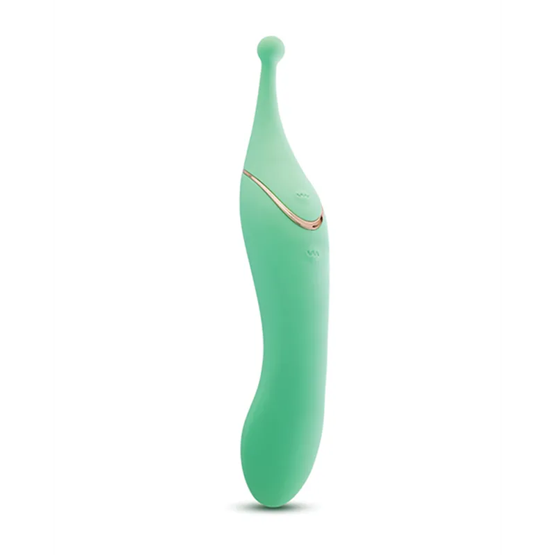 Dual-Ended G-Spot and Clitoral Vibrating Wand with Precision Oscillation