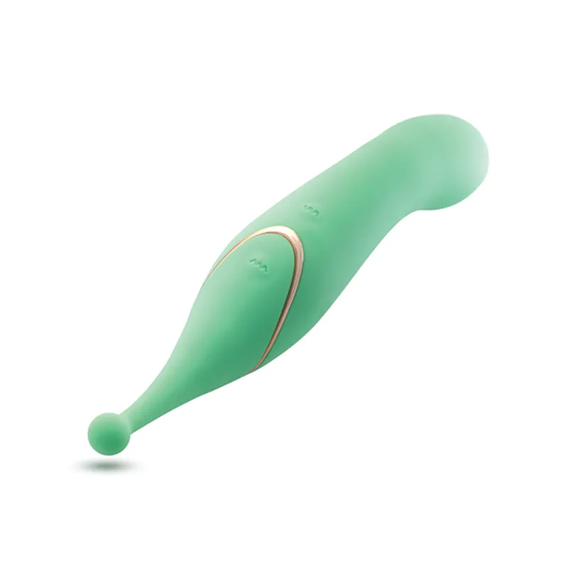 Dual-Ended G-Spot and Clitoral Vibrating Wand with Precision Oscillation