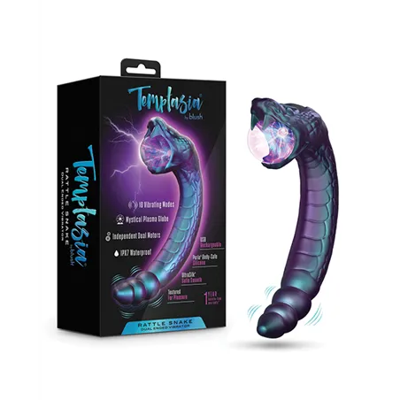 Rattle Snake Plasma Globe Rabbit Vibrator