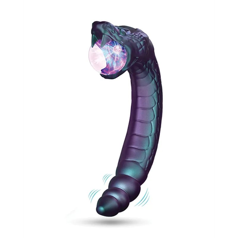 Rattle Snake Plasma Globe Rabbit Vibrator