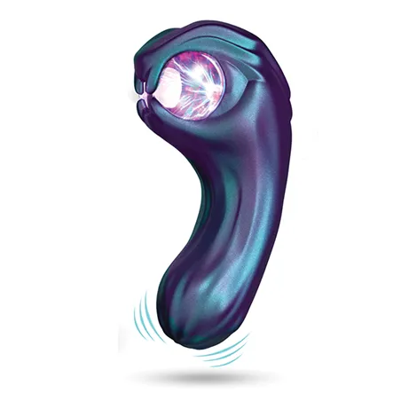Viper Dual-Ended Rabbit Vibrator with Plasma Globe