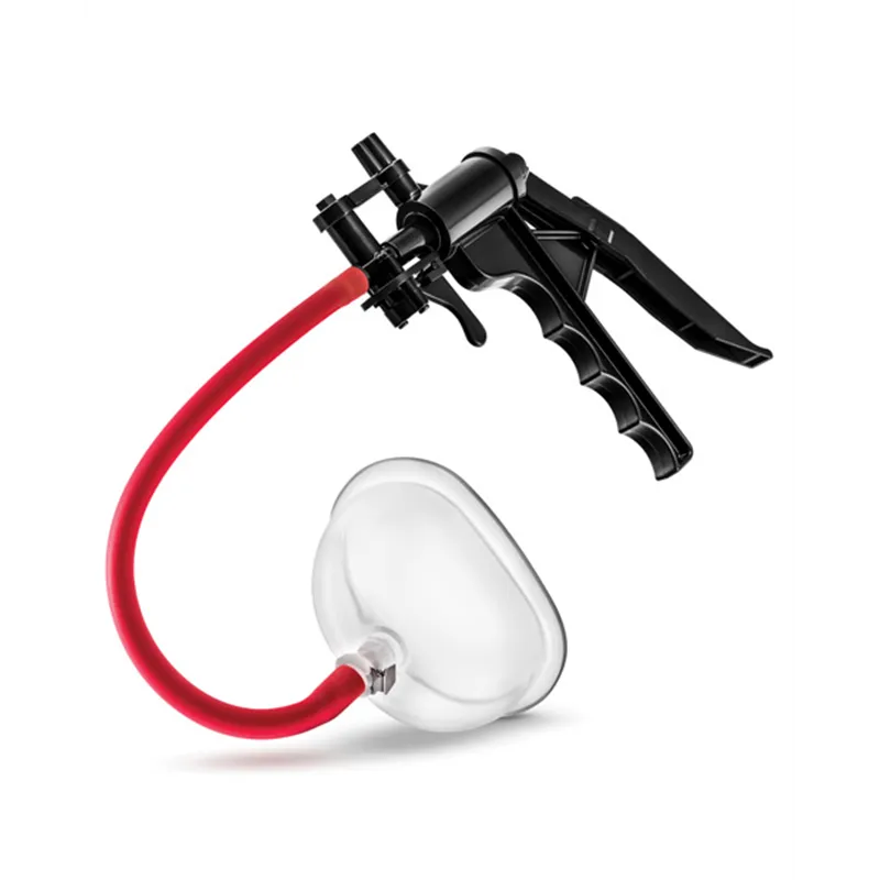 Vulva Pump System with Suction Trigger and Air Release Valve