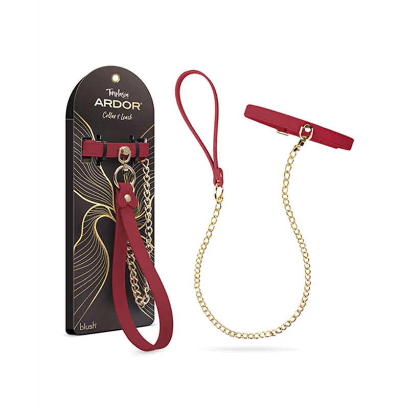 Collar and Leash Set with Wrist Loop