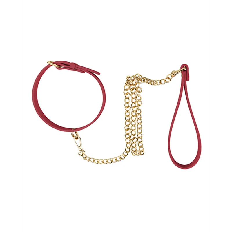 Collar and Leash Set with Wrist Loop