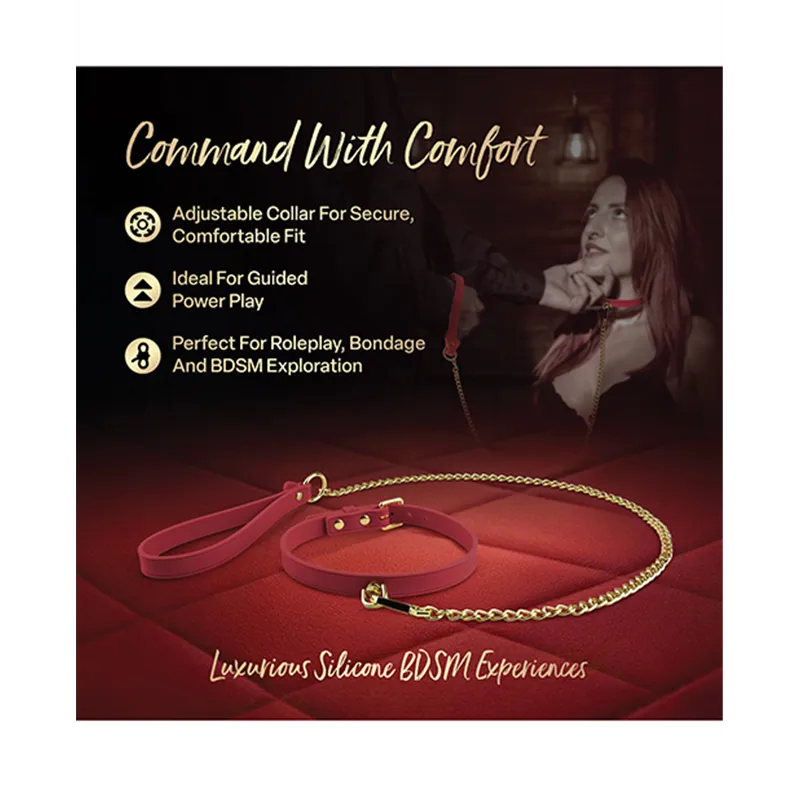 Collar and Leash Set with Wrist Loop