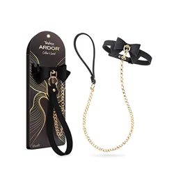 Silicone Collar and Leash with Bow