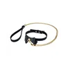 Silicone Collar and Leash with Bow