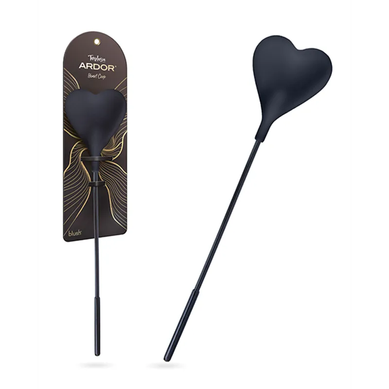 Heart Crop with Silicone Tip