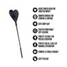 Heart Crop with Silicone Tip
