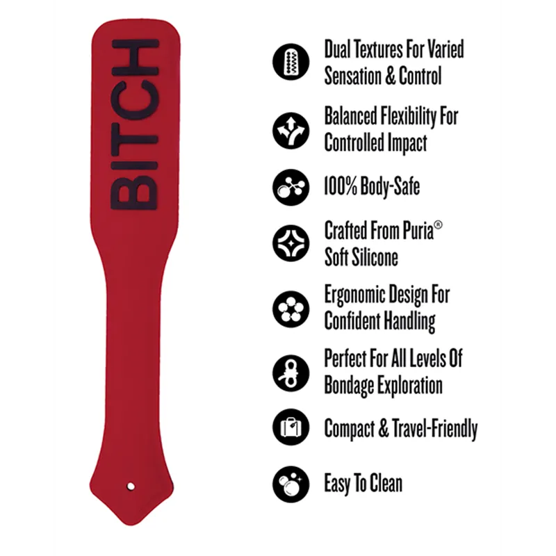 Ardor Silicone Paddle with Dual Texture