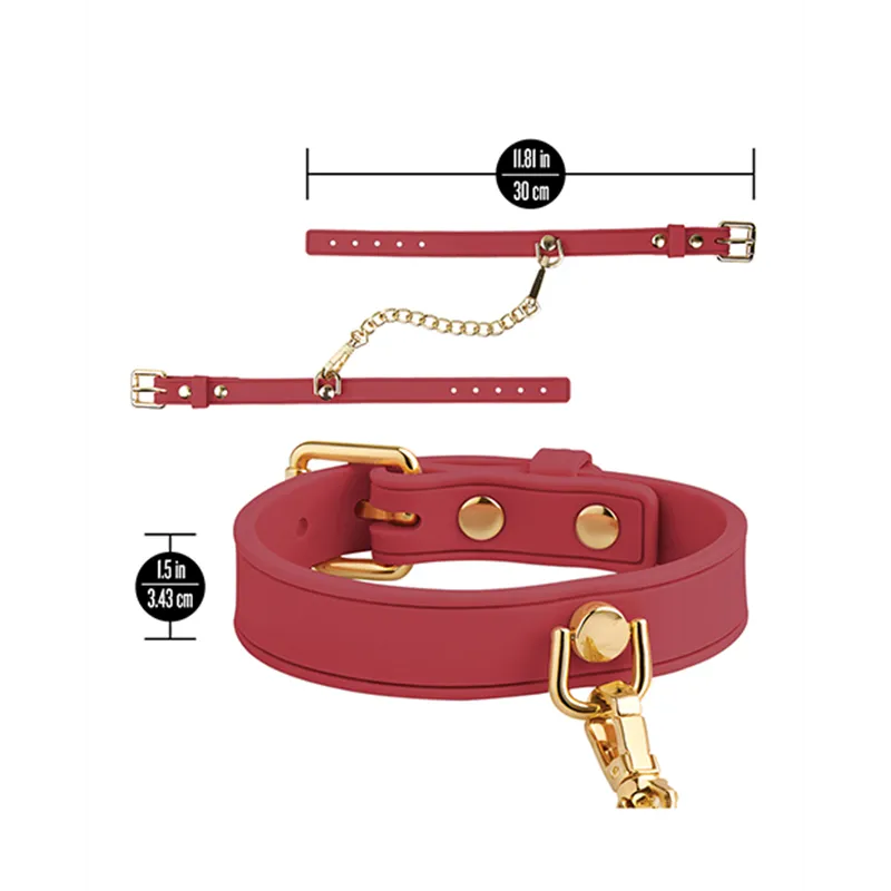 Ardor Silicone Wrist and Ankle Restraint Set