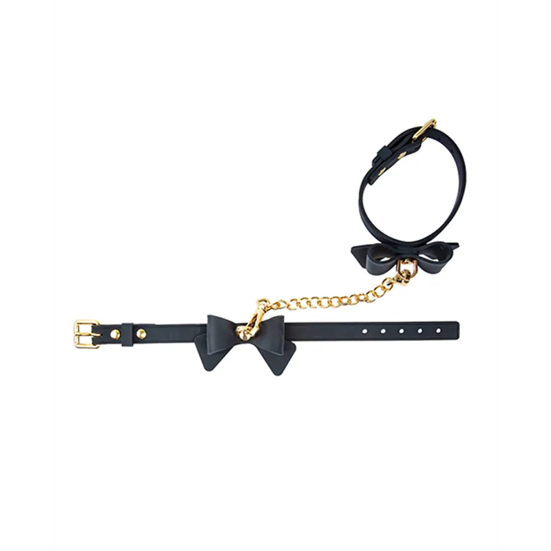Wrist and Ankle Restraint Set with Bow Detail