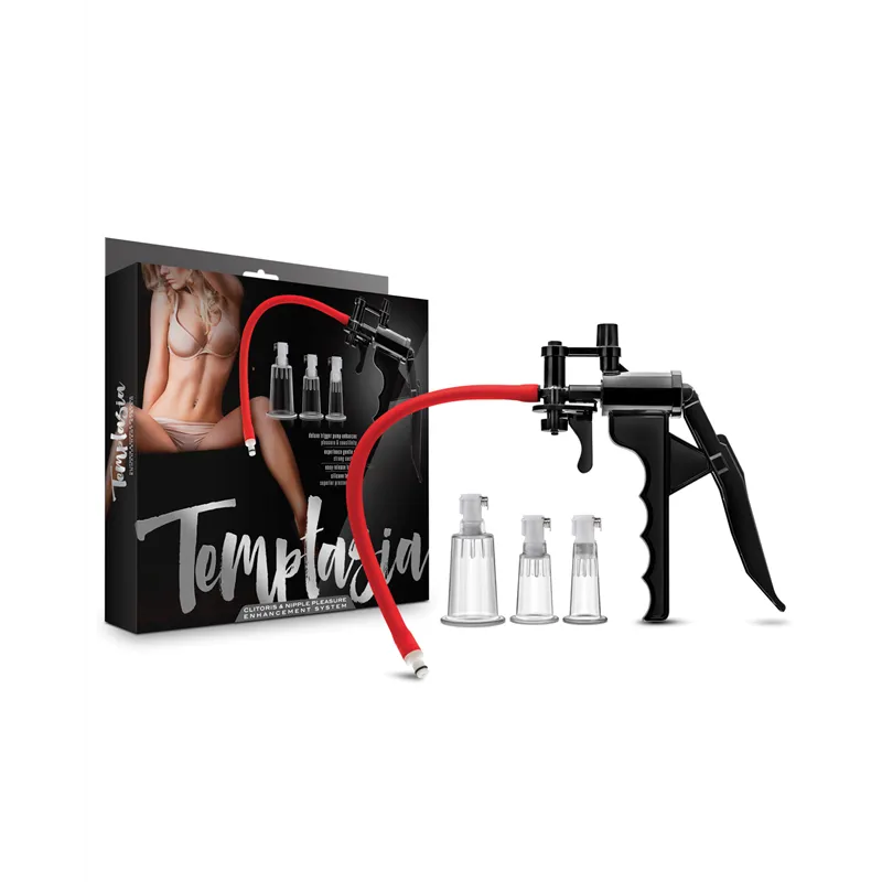 Clitoris and Nipple Pump System with Three Cylinders