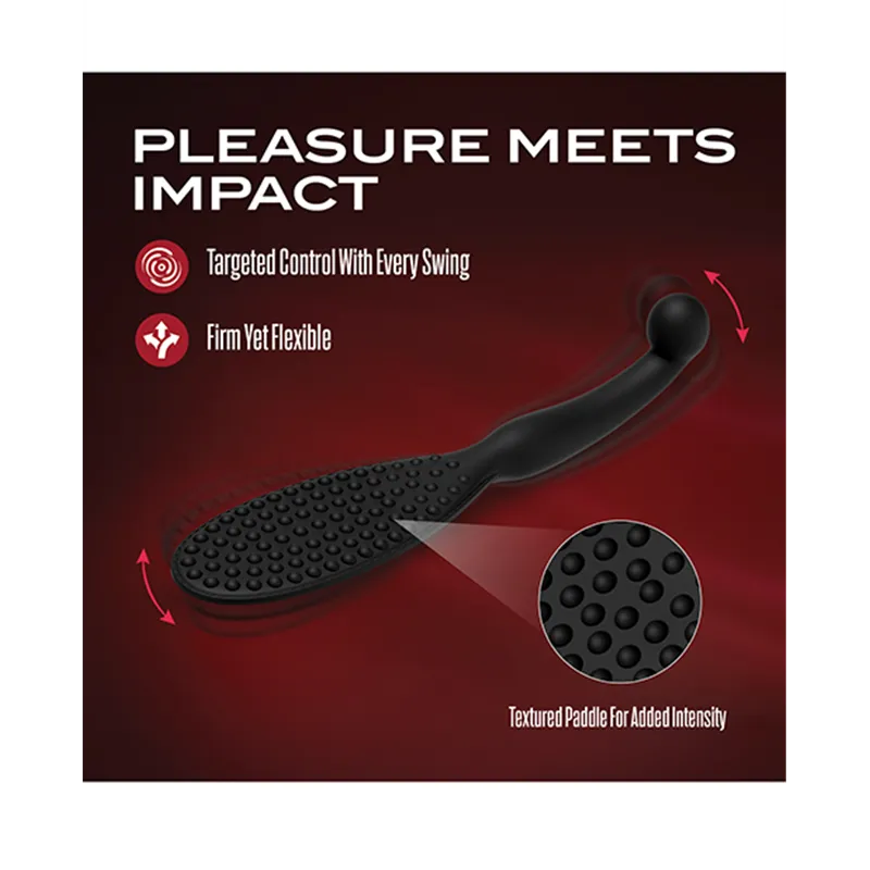 Temptasia Governess Silicone Paddle with Dildo