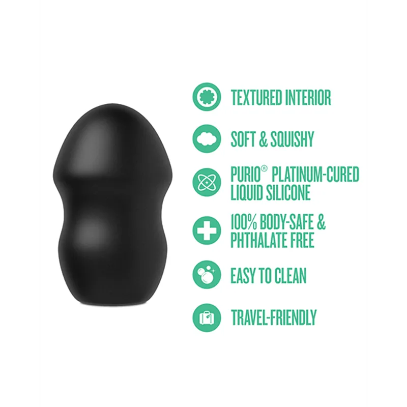 Fortify Silicone Stroker with Internal Texture