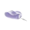 Double-Sided Silicone Vibrator with Wireless Remote in Lavender