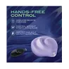 Double-Sided Silicone Vibrator with Wireless Remote in Lavender