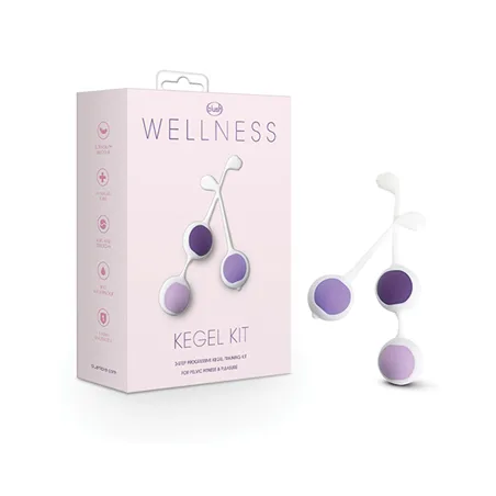 Kegel Training Kit with Six Progressive Balls